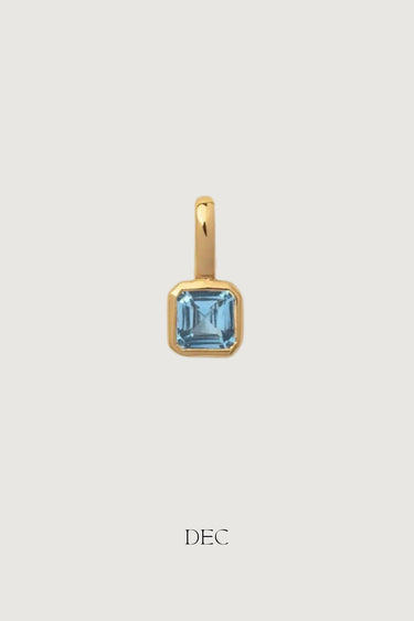 GOLD CHARM BIRTHSTONE MULTI - STUDIO JO STORE